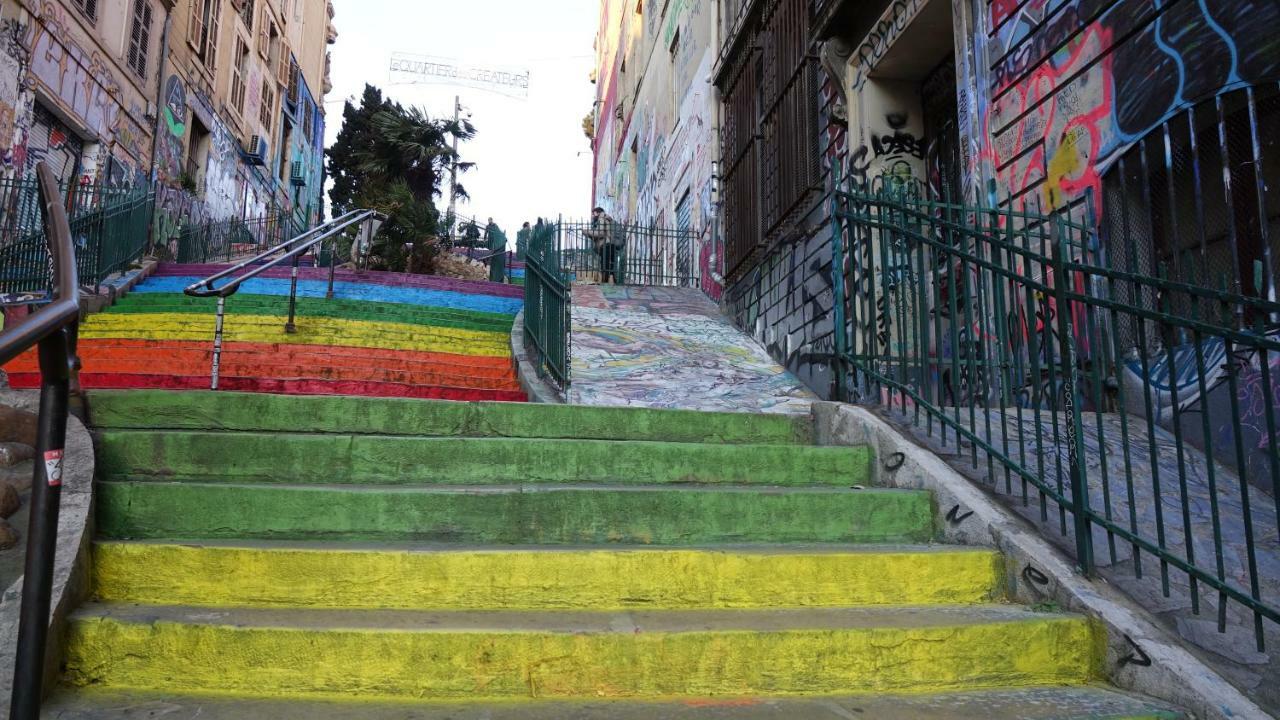 Quartier Des Createurs "La Plaine Cours Julien" Chambre Privee Dans Appartement Menage Frequent Des Parties Commune Марсель Екстер'єр фото